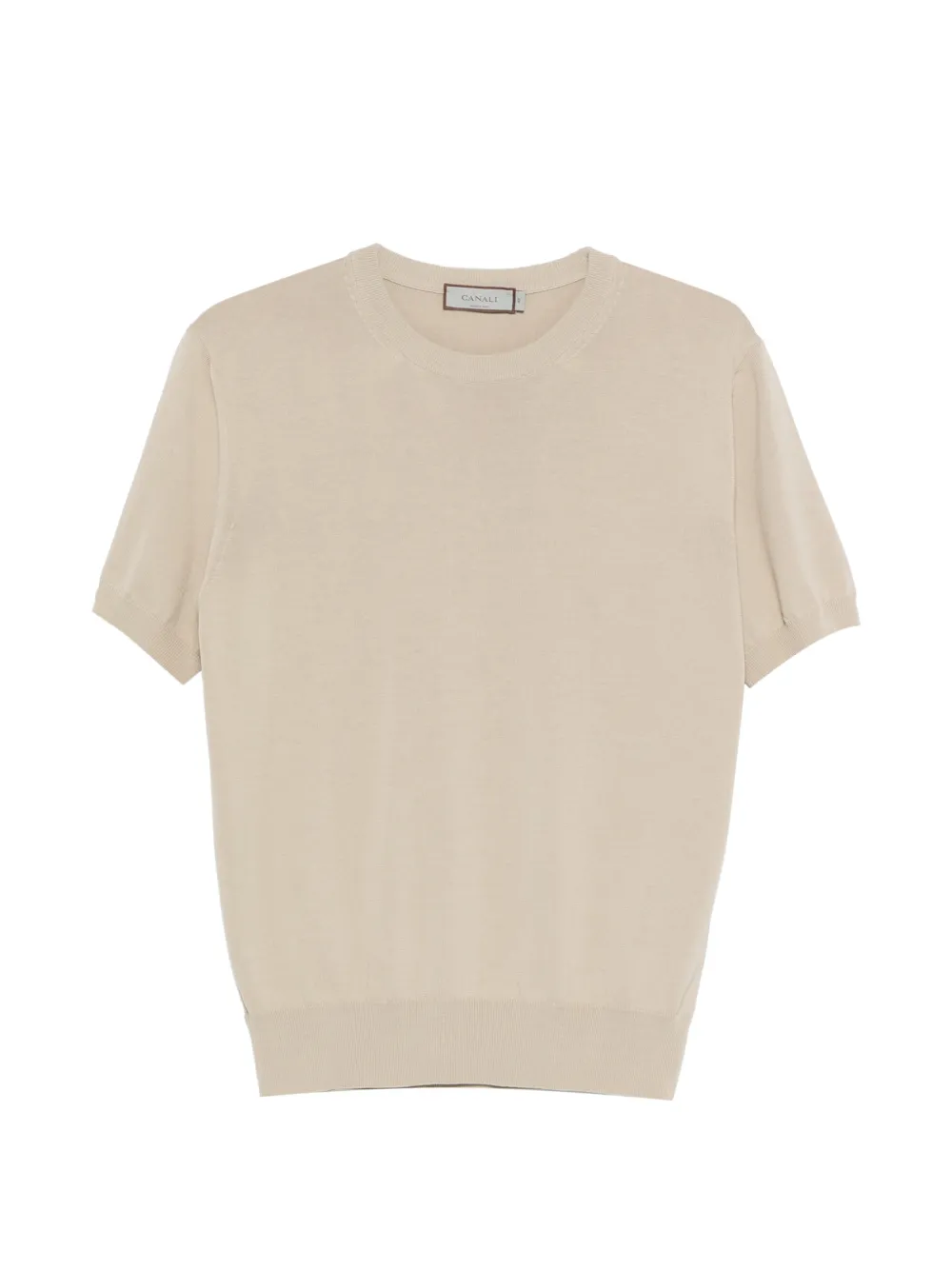 

Трикотажная футболка Canali, бежевый