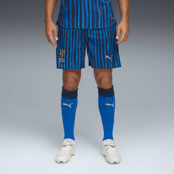 

Мужские футбольные шорты Puma X Kidsuper Al-Hilal Saudi Fc Replica, синий