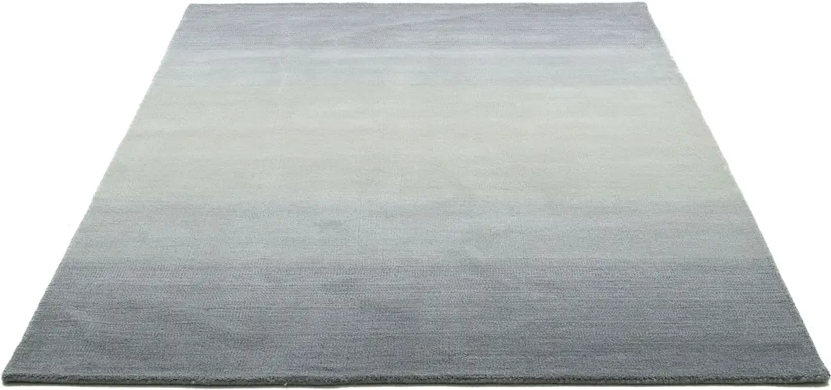 

Шерстяной ковер THEKO "Wool Comfort", прямоугольный, ковер ручной работы, чистая шерсть, ручная работа, яркие цвета, скандинавский 140х200 см, серый