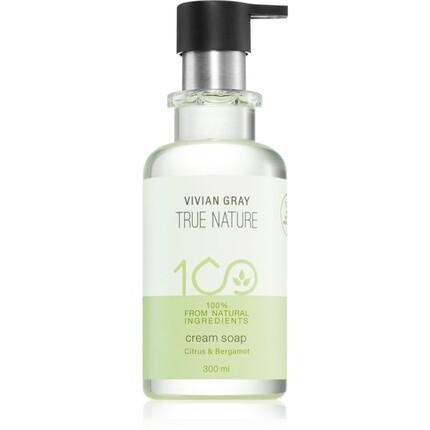

Крем-мыло True Nature с ароматом цитруса и бергамота - 300 мл Vivian Gray