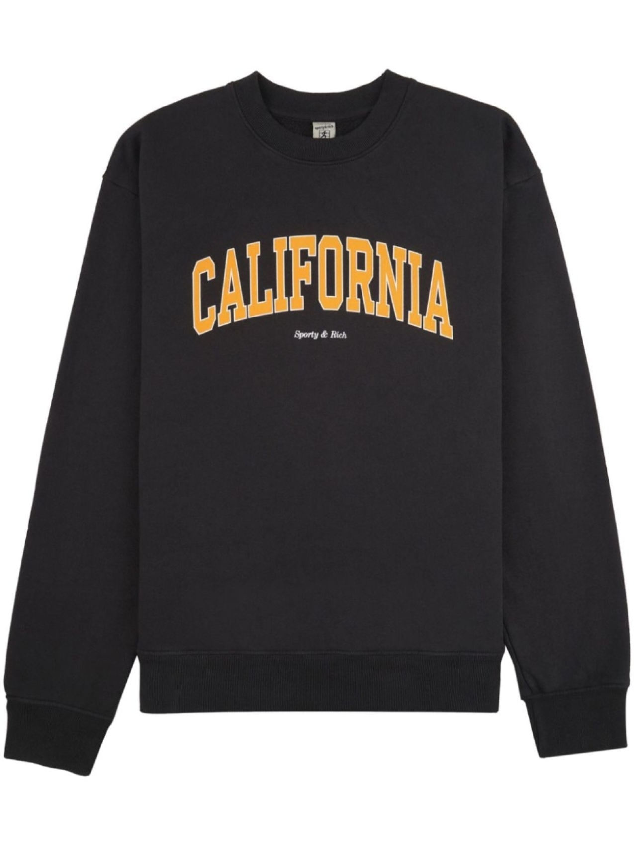 

Толстовка из хлопка California Sporty & Rich, черный