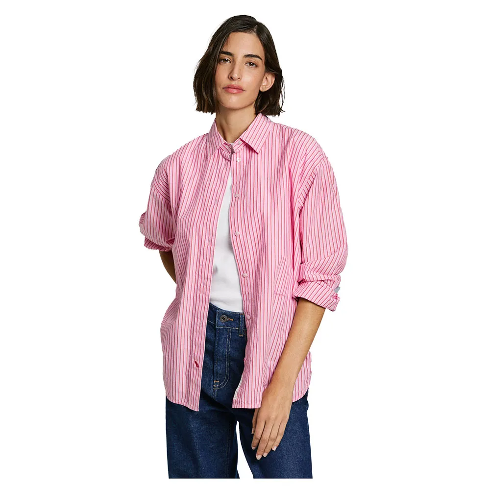 

Рубашка с длинным рукавом Pepe Jeans Charisma, розовый
