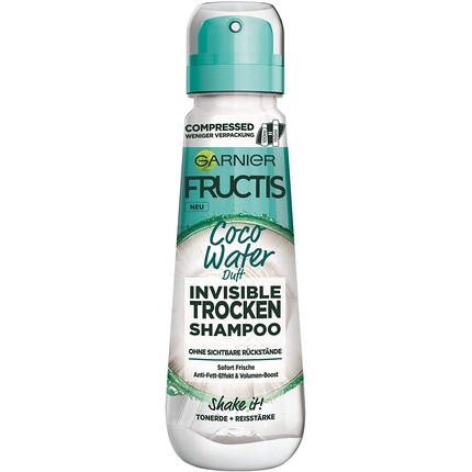 

Fructis Invisible Сухой шампунь с кокосовой водой и ароматом свежего кокоса 100мл, Garnier