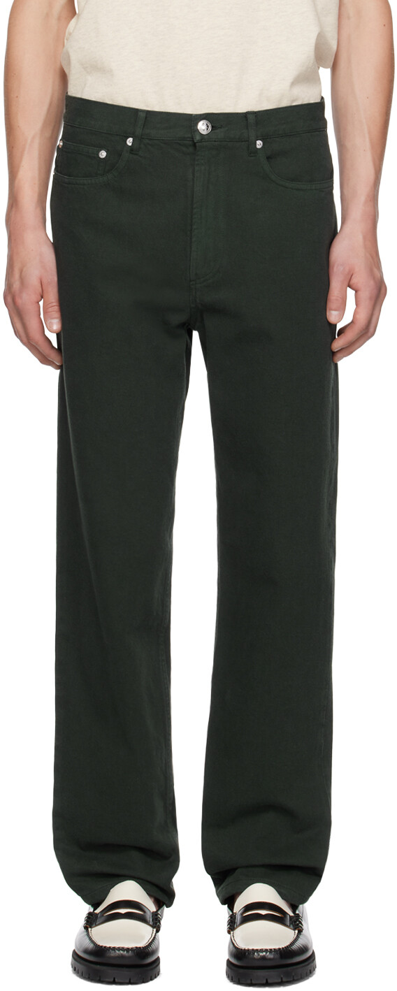 

Зеленые джинсы Martin A.P.C.