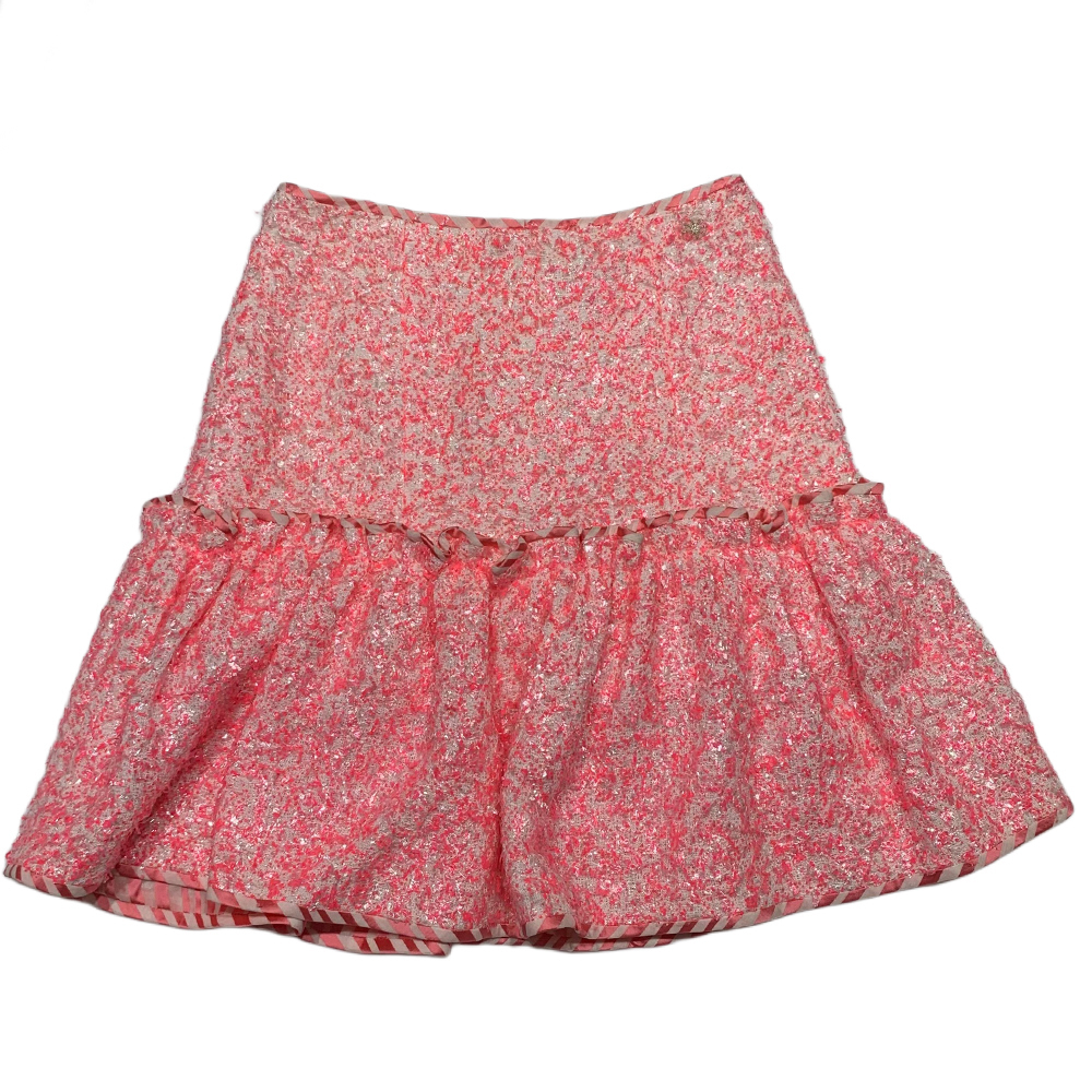 

CHANEL Повседневная короткая юбка женская розовая