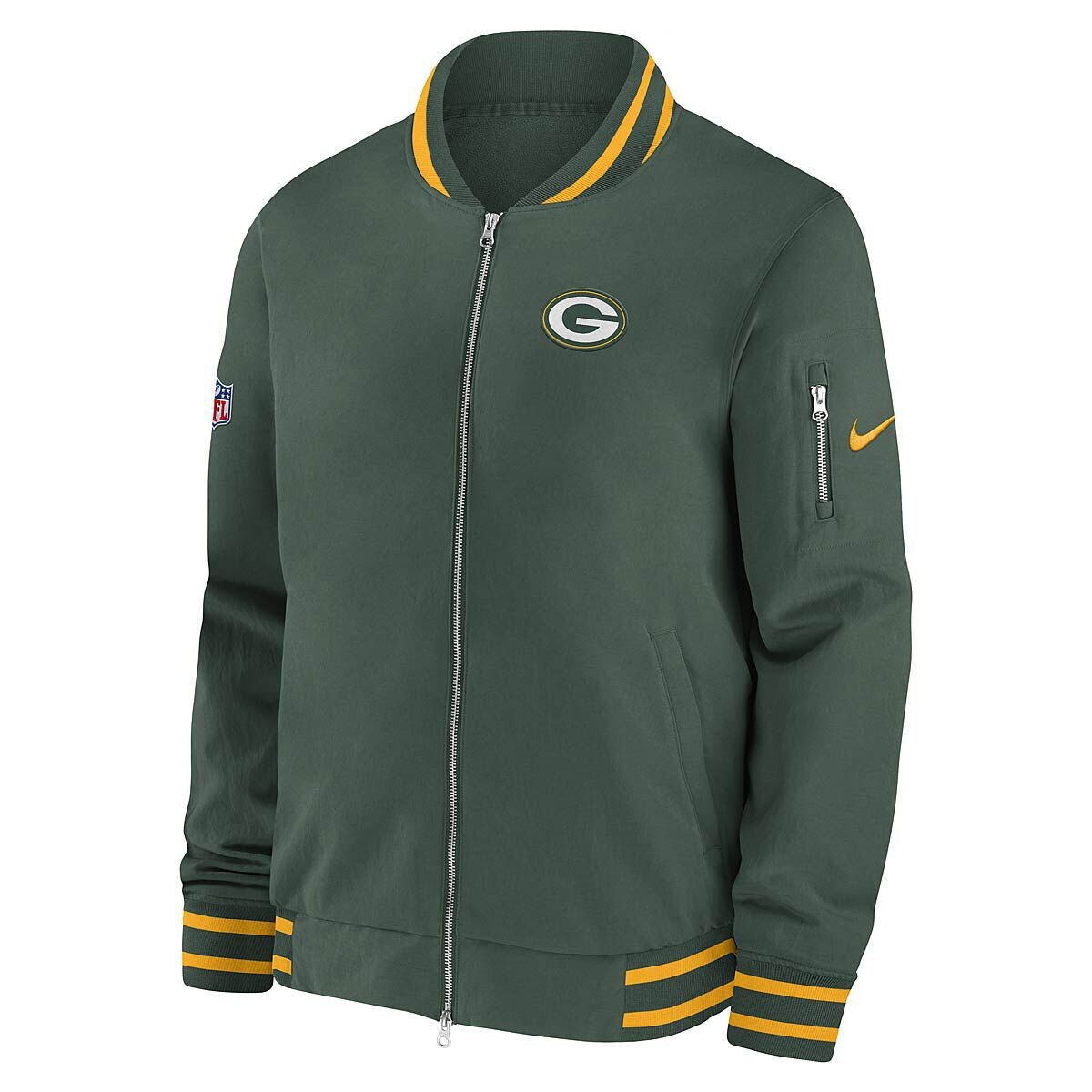 

Куртка NFL COACH BOMBER JACKET GREEN BAY PACKERS Nike, цвет Rot