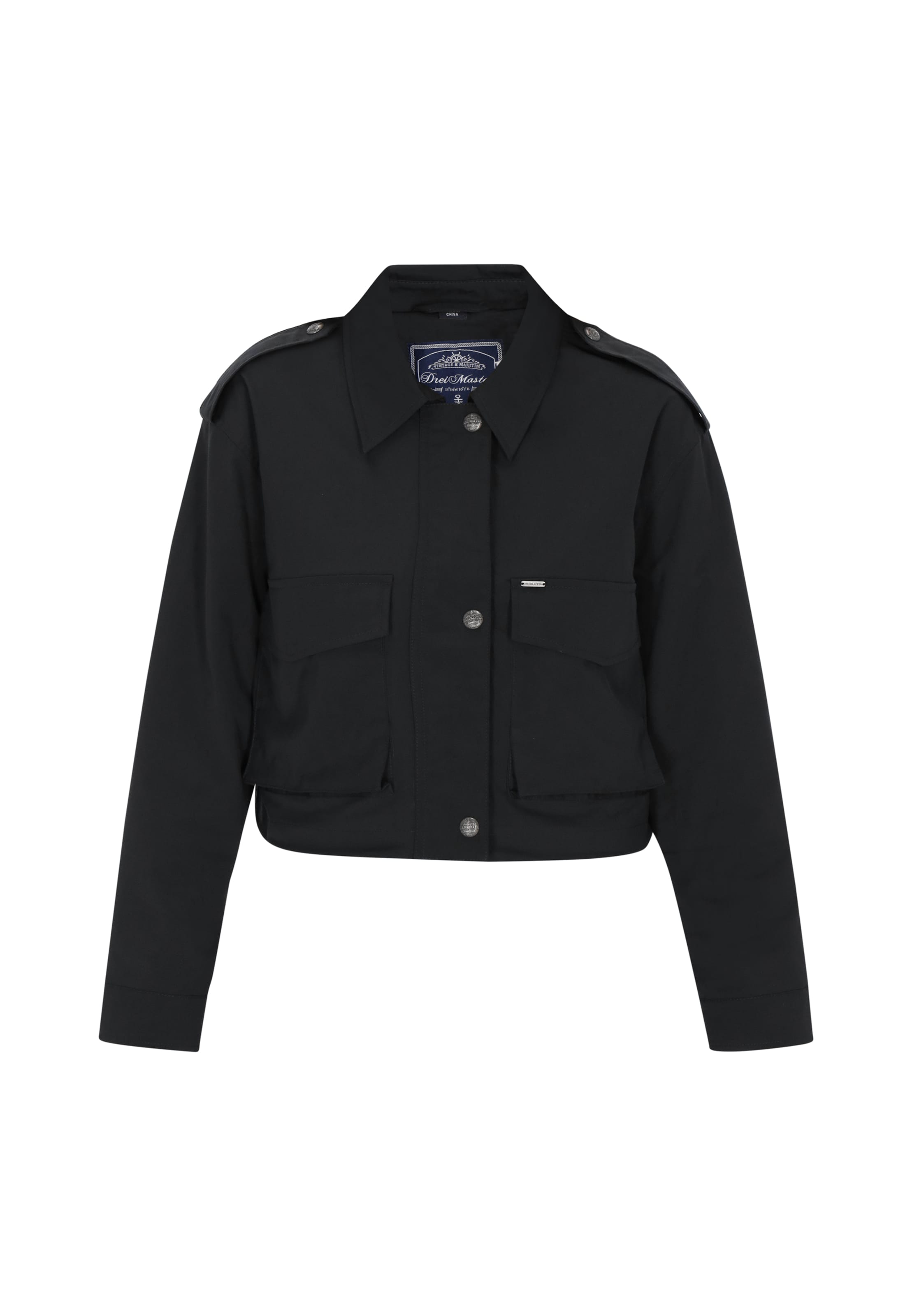 

DreiMaster Maritim Куртка для межсезонья в черном цвете