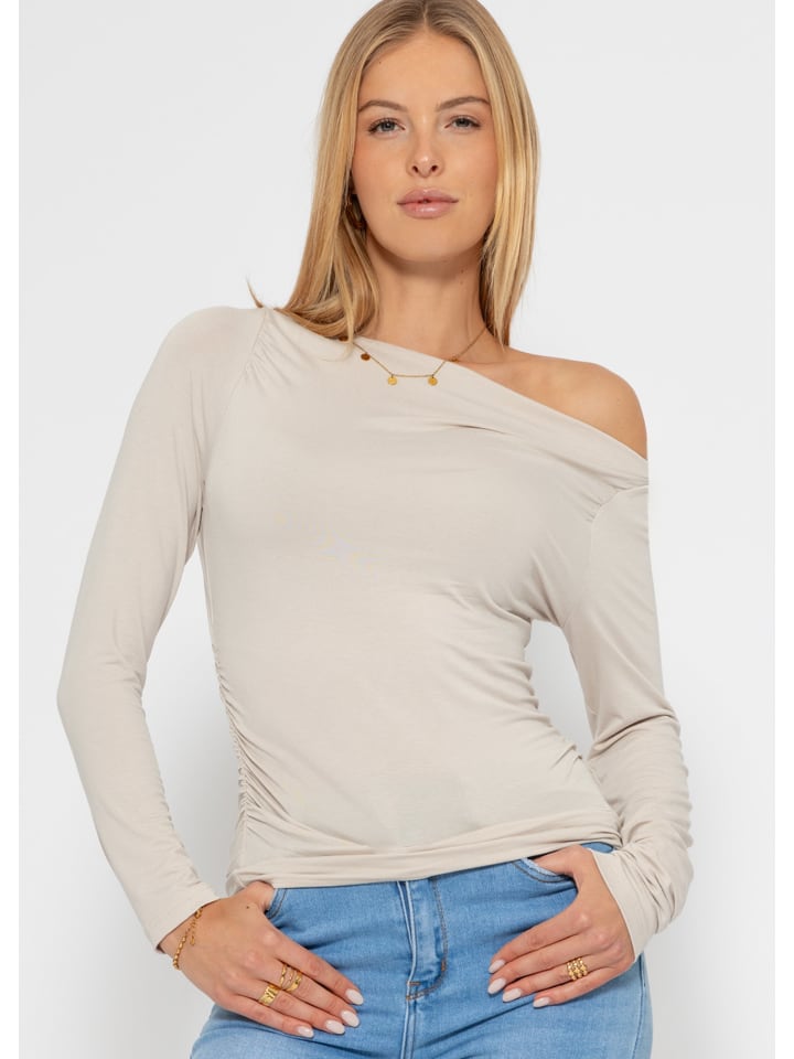 

Футболка SASSYCLASSY, бежевый