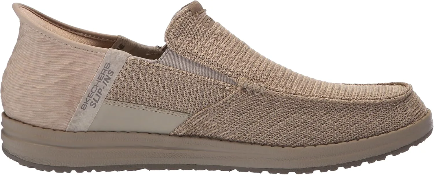 Лоферы Skechers USA Men's Mens 210840, бежевый — фото 2