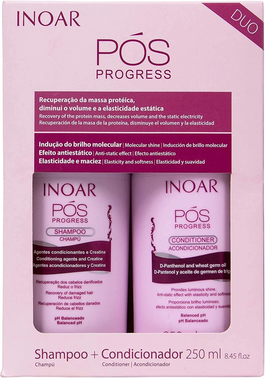 Набор шампунь и кондиционер «POS Progress» от Inoar Inoar — фото 3