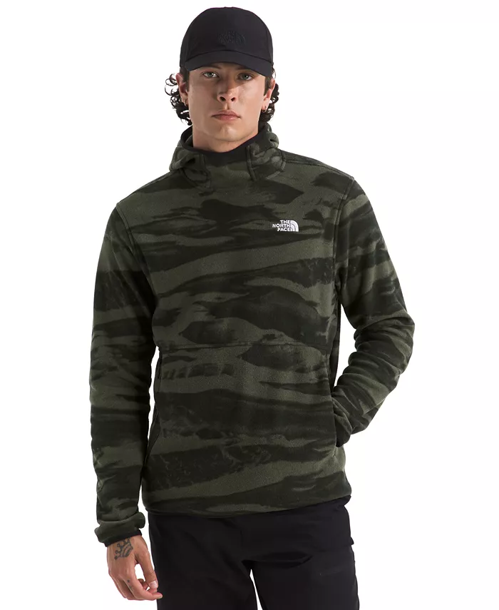 

Мужская флисовая толстовка Glacier с принтом и капюшоном The North Face, зеленый