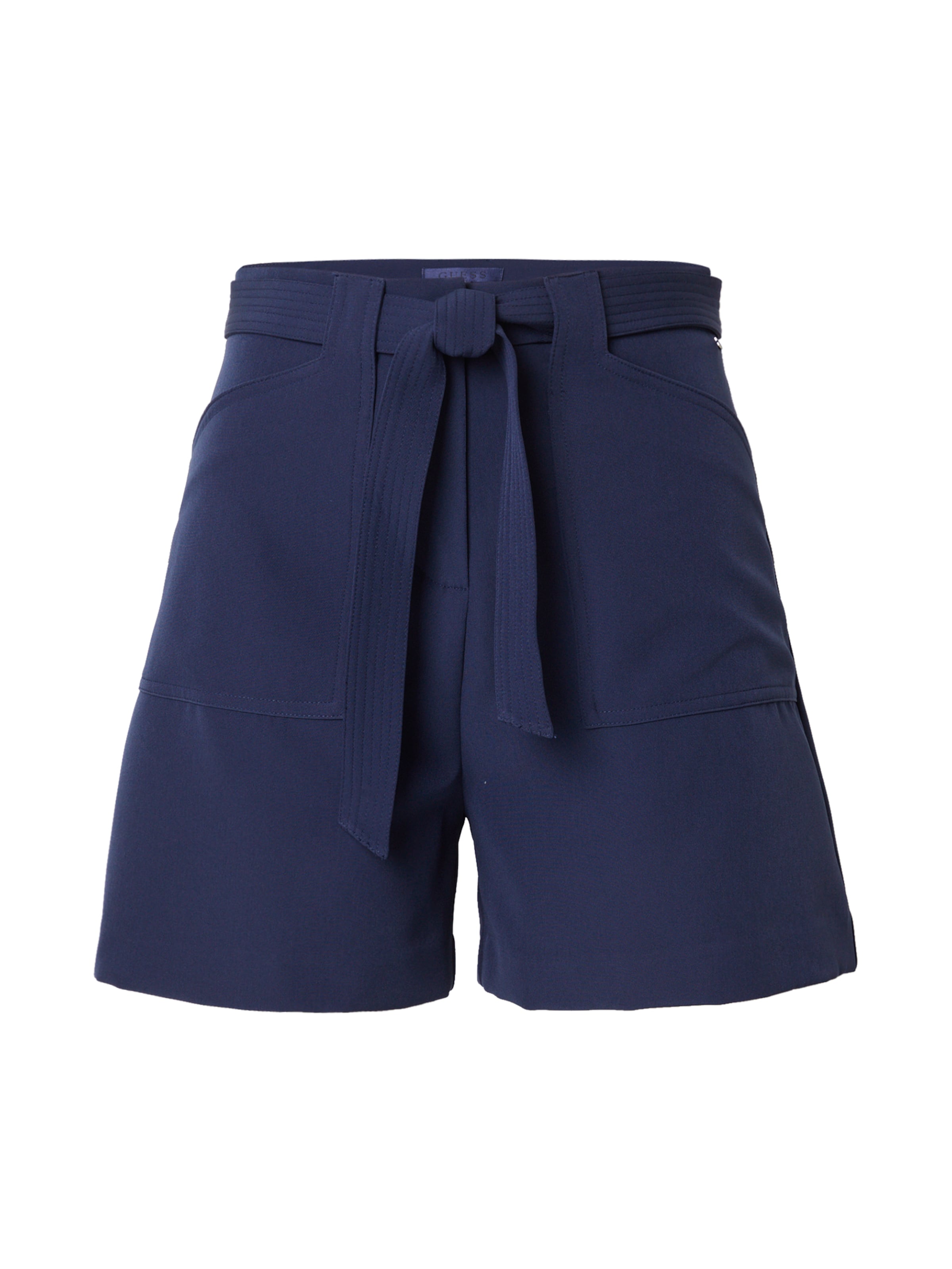 

GUESS Широкие шорты 'NEW VALENTINA' в темно-синем цвете