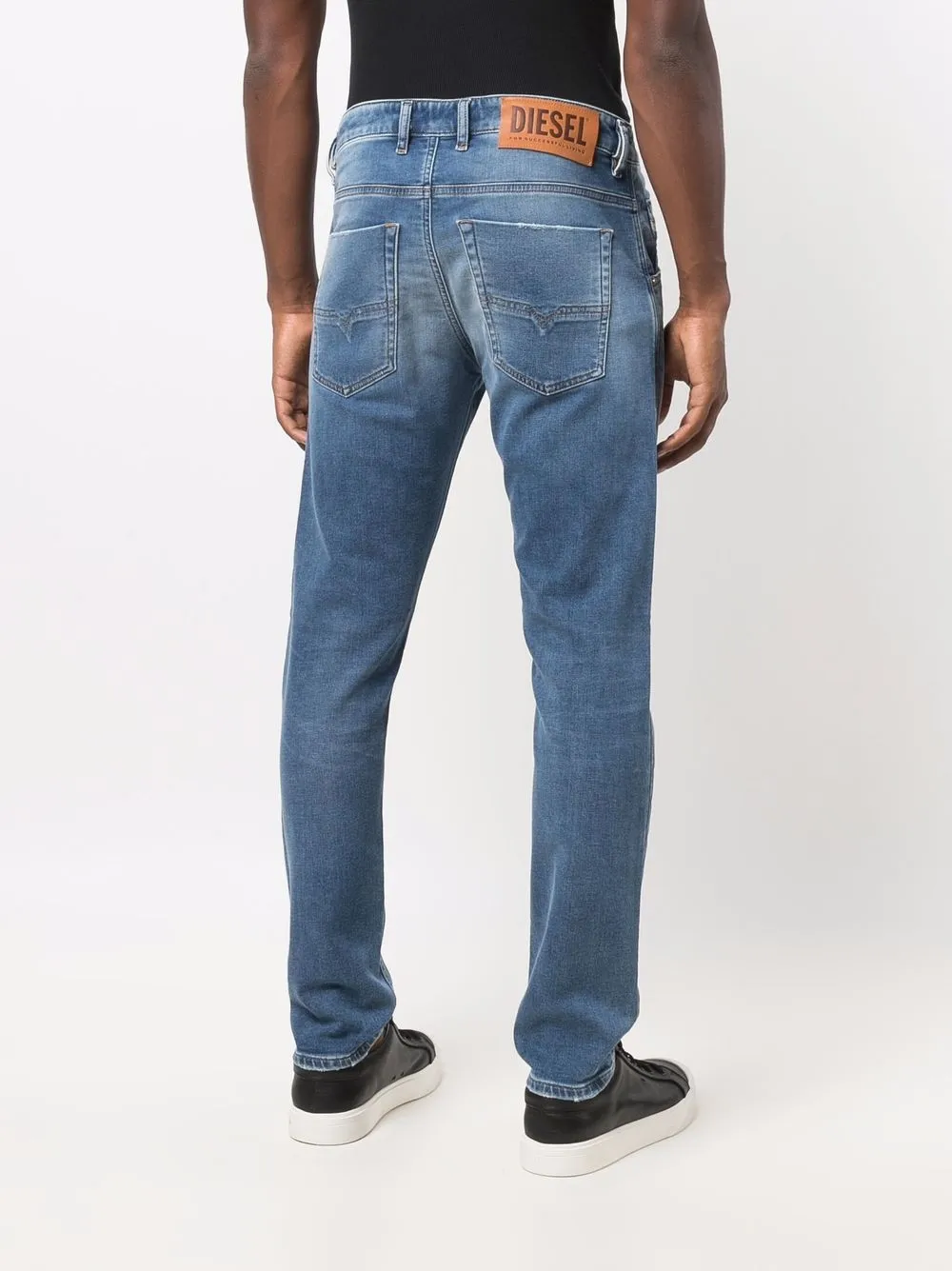 Зауженные джинсы Krooley JoggJeans Diesel, синий — фото 4