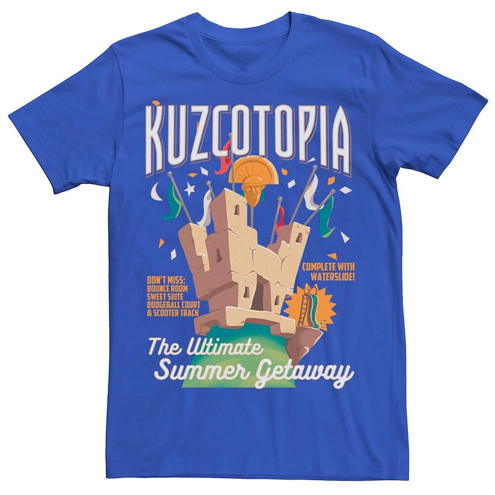 

Мужская футболка Disney's Emperor's New Groove Kuzcotopia, цвет Royal