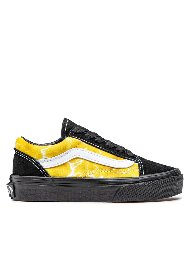 

Тканевые кроссовки Old Skool VN0A4BUUY231 Vans, черный/желтый