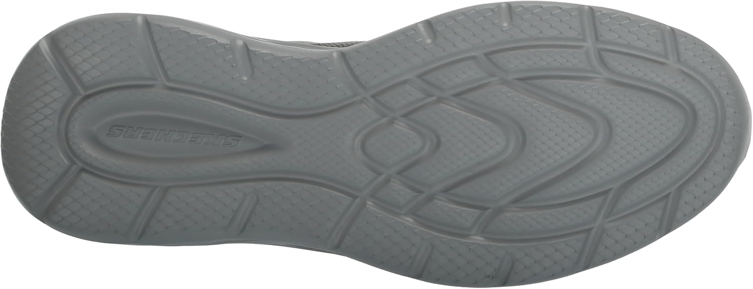 Мужские кроссовки Skechers USA Garner - Slip-on с эластичными шнурками Crispin Skechers Usa Men'S, серый — фото 4