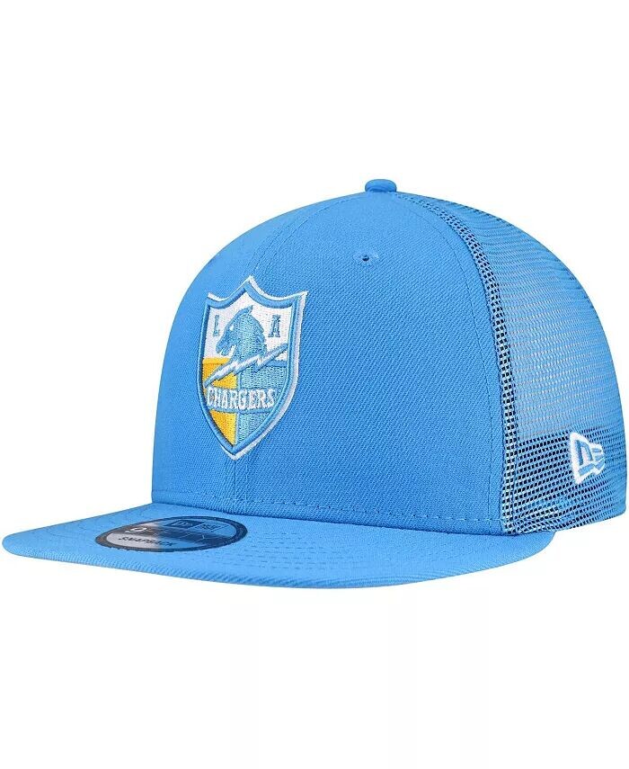 

Мужская бейсболка Snapback Los Angeles Chargers Throwback Main Trucker 9FIFTY цвета Powder Blue New Era