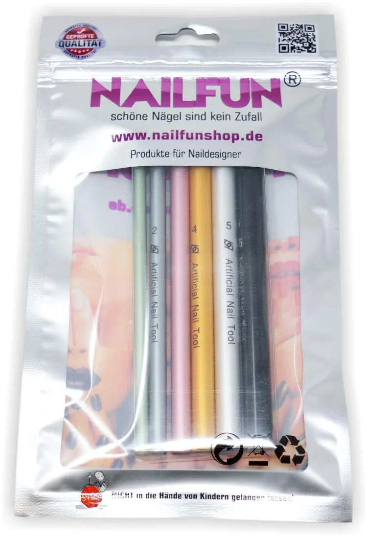 Набор алюминиевых пинч-стиков для моделирования ногтей Nailfun — фото 2