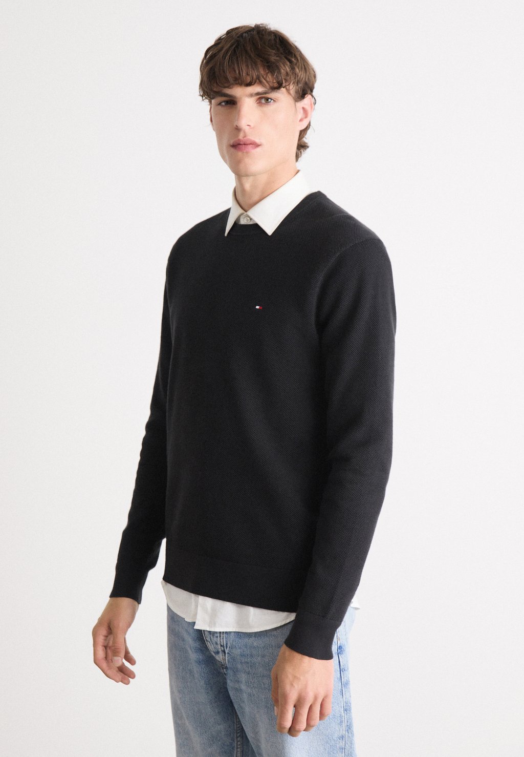 

Джемпер ESSENTIAL STRUCTURE CREW NECK Tommy Hilfiger, черный