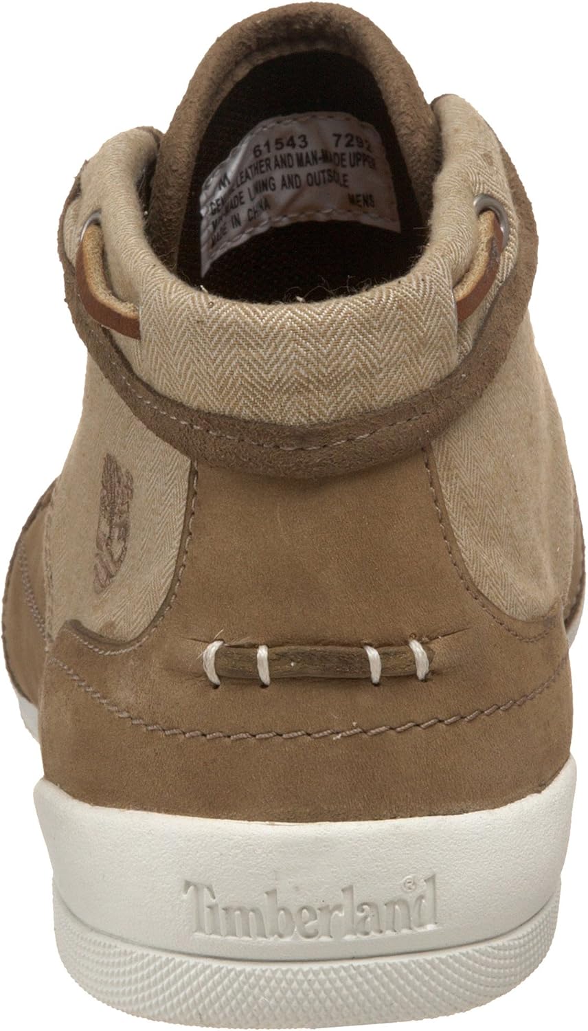 Кроссовки Timberland Men's City Adventure-Cupsole Cuffed Chukka, Brown Full Grain — фото 3