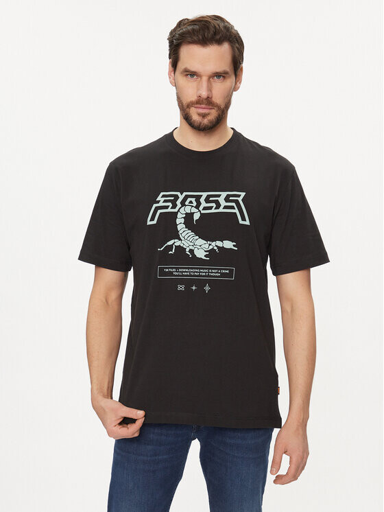 

Футболка стандартного кроя Boss, черный