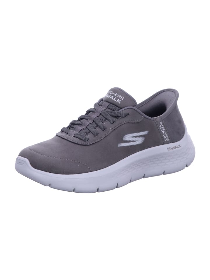 

Тапочки Skechers Damen GO WALK FLEX MALI, серый