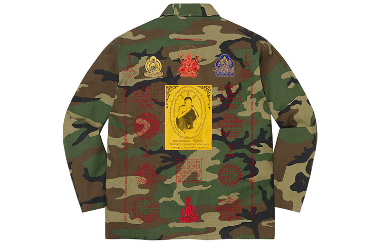 

SS21 Рубашка унисекс Supreme, светло-синий