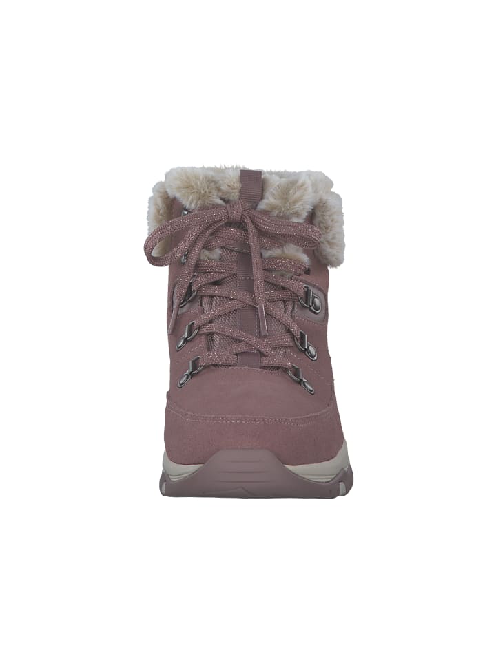 Ботильоны Skechers, цвет mauve suede — фото 4