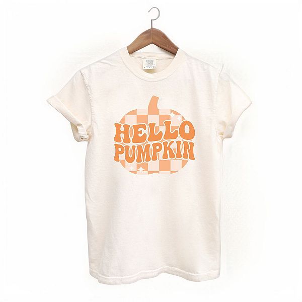 

Hello pumpkin sparkles футболка garment dyed Simply Sage Market, Ivory