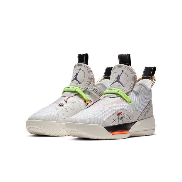 Кроссовки 33 Air Jordan, серый — фото 3