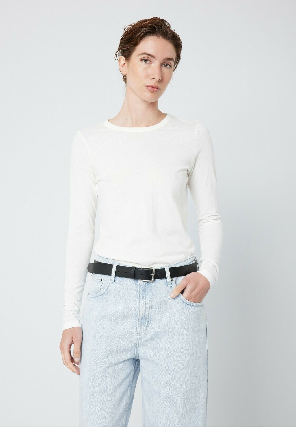 

Рубашка с длинными рукавами GAMIPY American Vintage, цвет blanc