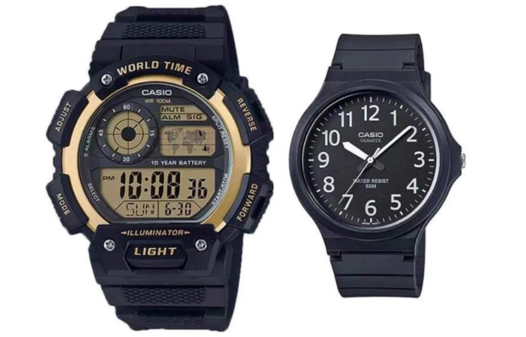 

CASIO Часы Unisex Pair Table Series Black Watch