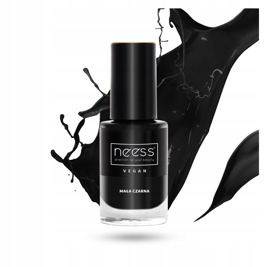 

Лак для ногтей NEESS Classic Little Black, быстросохнущий, 5 мл Donegal
