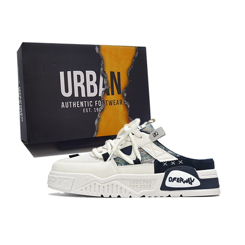 

Сандалии с закрытым носком мужские URBAN AUTHENTIC, Beige Black