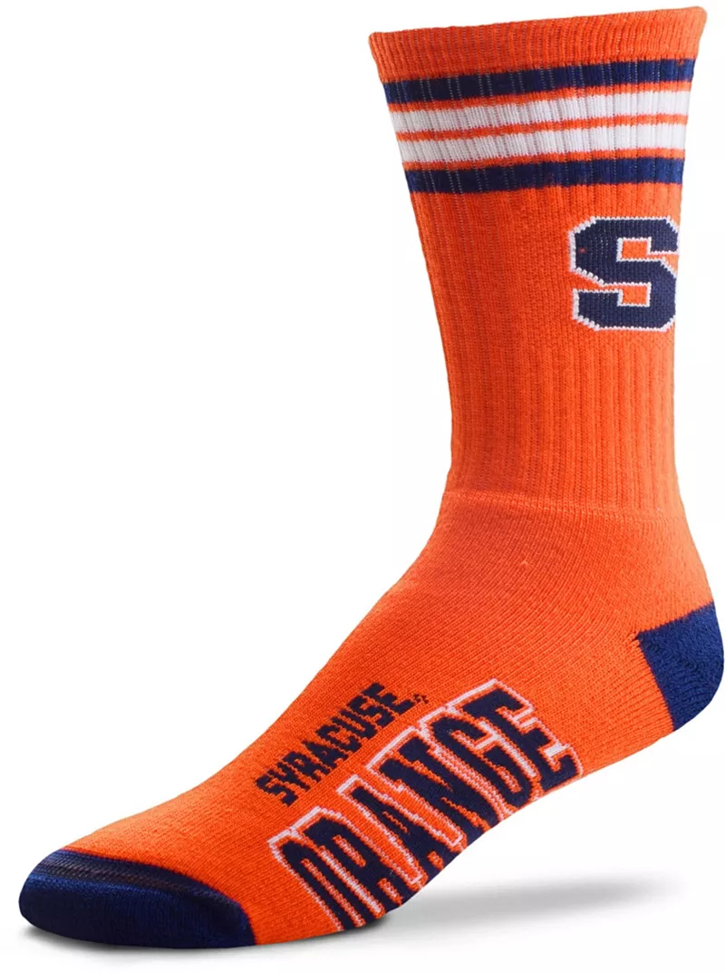 

Оранжевые носки Deuce Crew с 4 полосками Syracuse для босых ног For Bare Feet