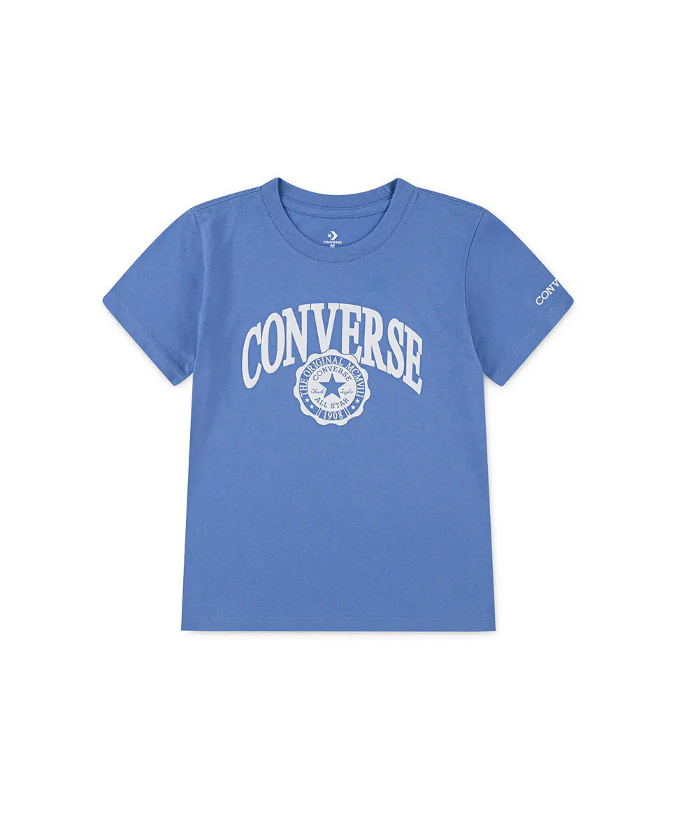 

Футболка с логотипом Converse Classic Arc, синий