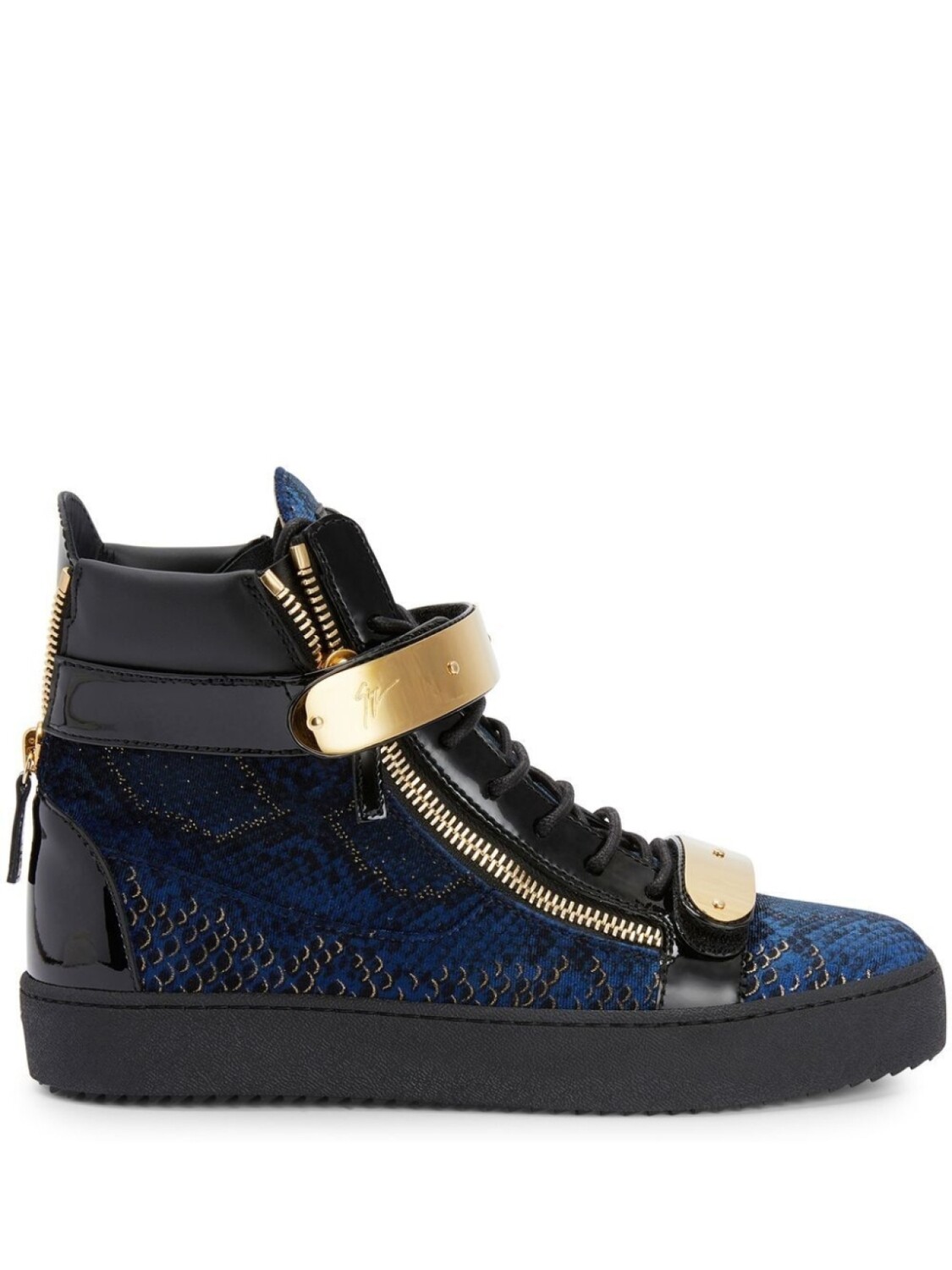 

Высокие кеды Coby Giuseppe Zanotti, синий