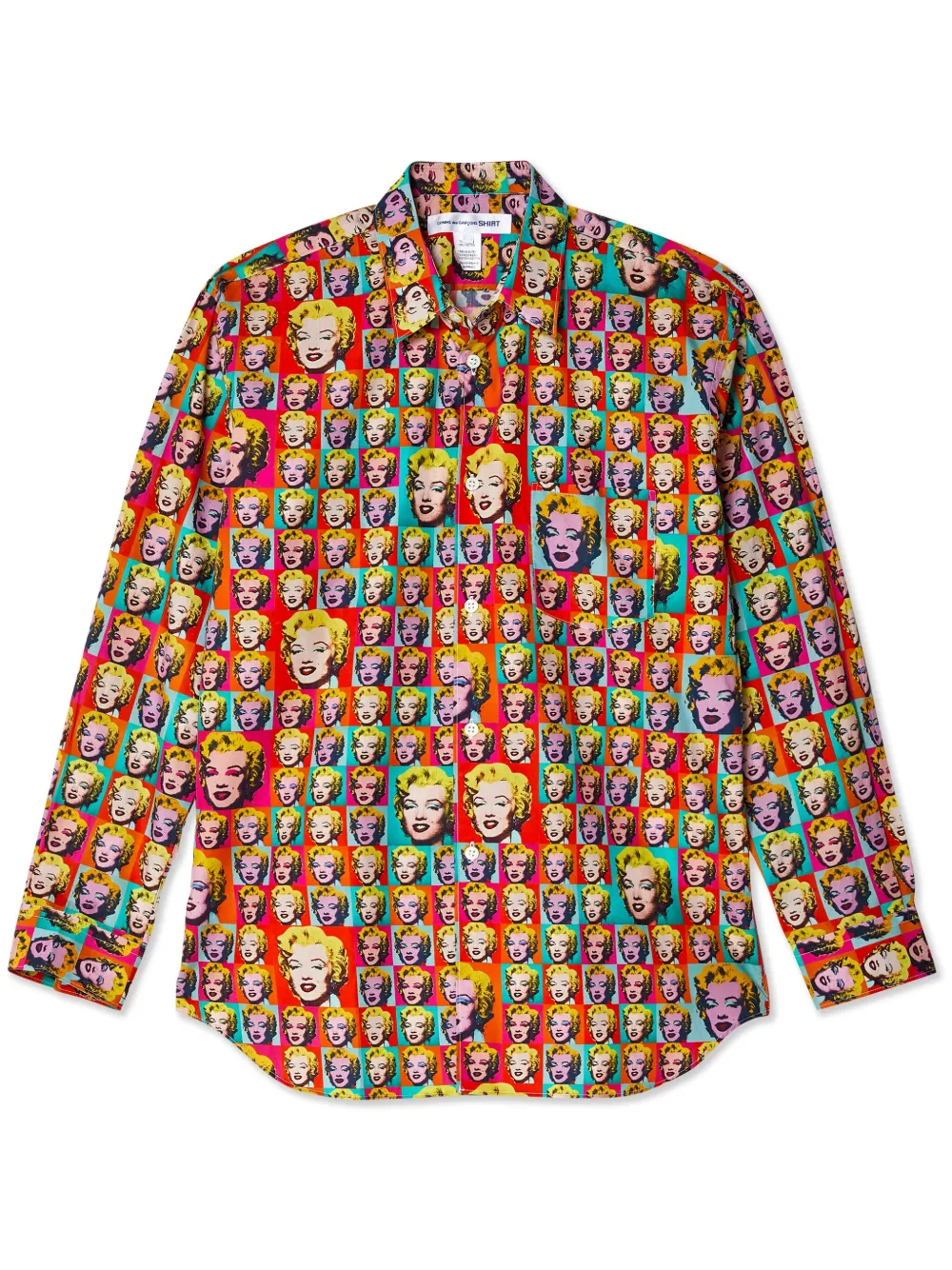 

Рубашка с графичным принтом Comme Des Garçons Shirt, красный