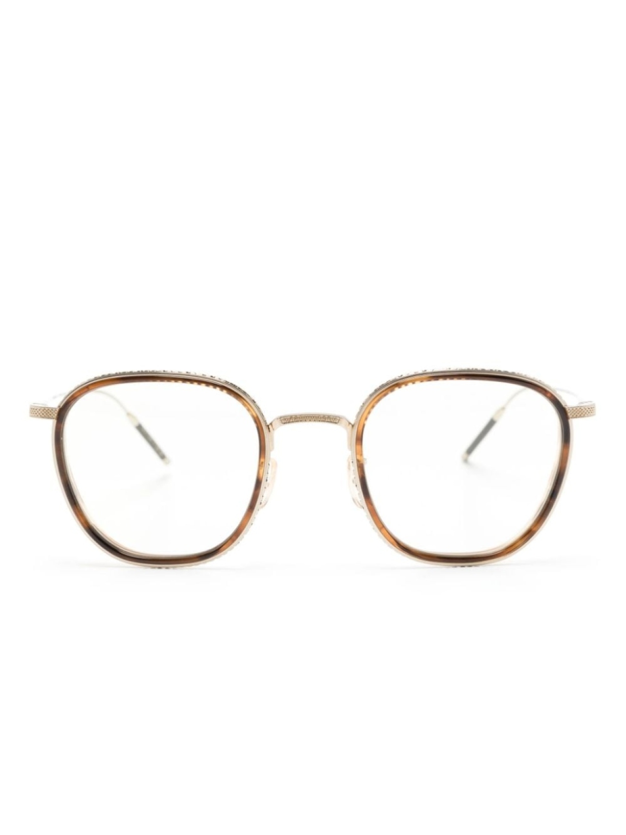 

Oliver Peoples очки TK-9 в квадратной оправе, золотистый