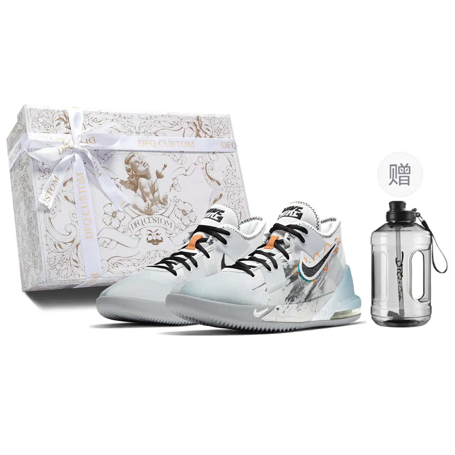 

Баскетбольные кроссовки Air Max Impact Basketball Shoes Men Mid-Top Gray/Blue Nike