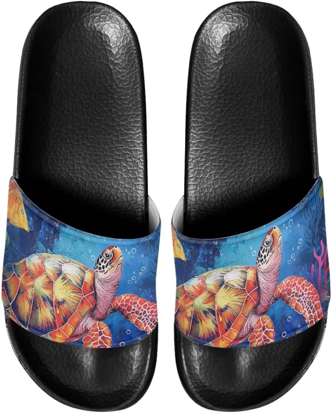 

Сандалии-шлепанцы Mintulipy унисекс для взрослых, летние тапочки для женщин и мужчин, нарядные и удобные женские сандалии, Turtle