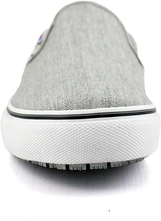 

Laforst Mens Sunbrella Cotton Upper Nonslip Slip On Flat Fashion Shoes, серый