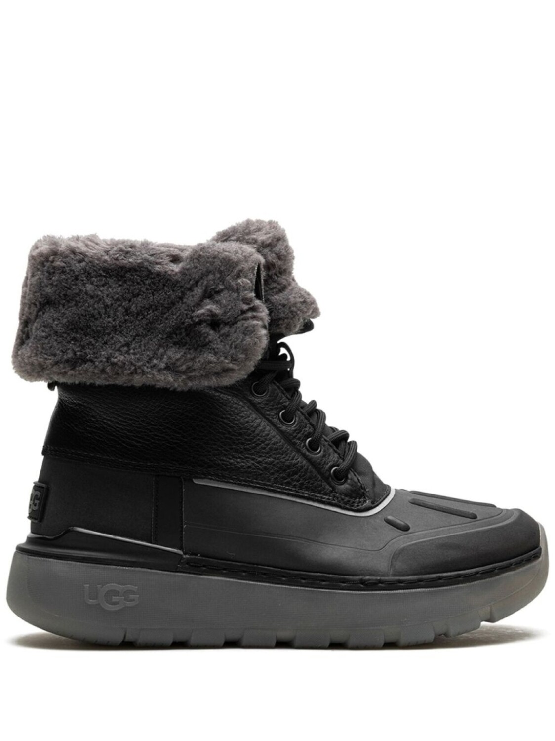 

Ботинки на шнуровке UGG, черный