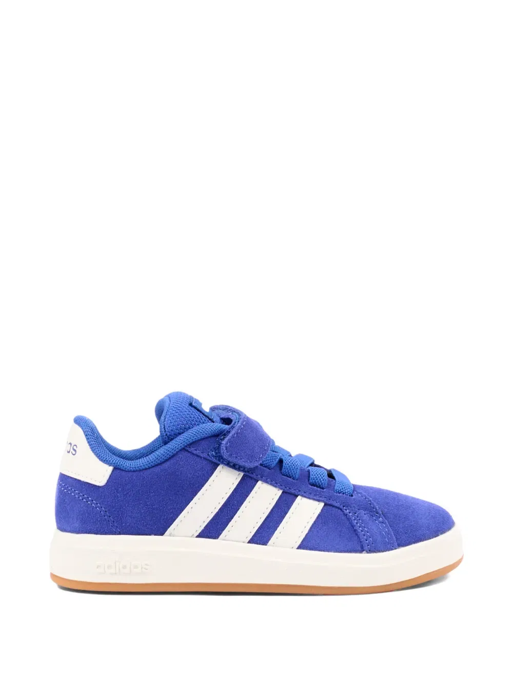 Кроссовки Grand Court из кожи 2000-х Adidas Kids, синий — фото 2