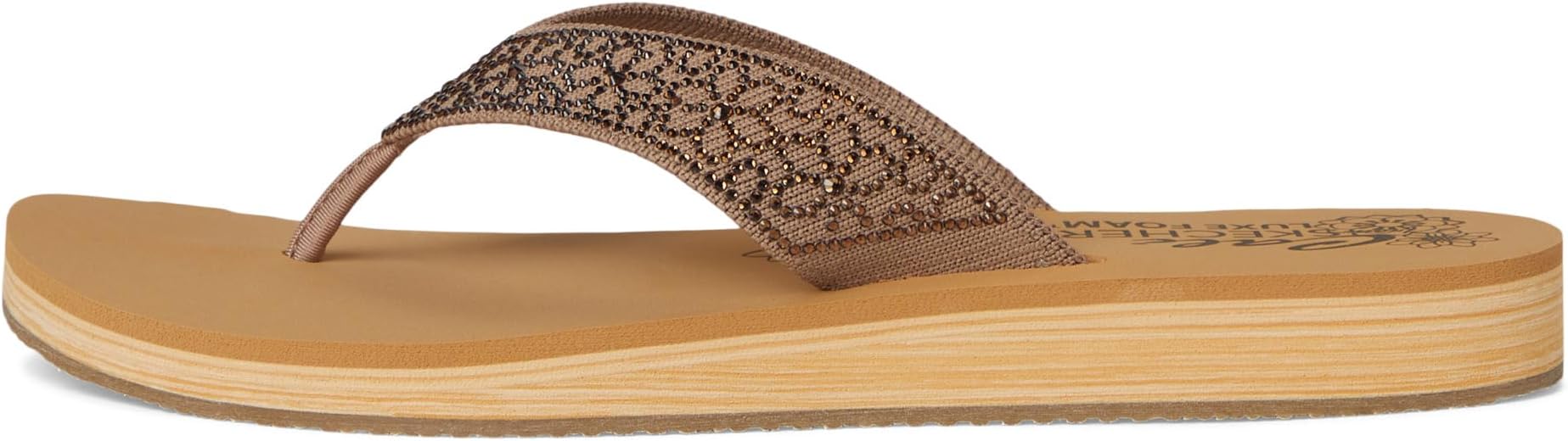 Сандалии SKECHERS Summers Low, цвет Mocha — фото 4