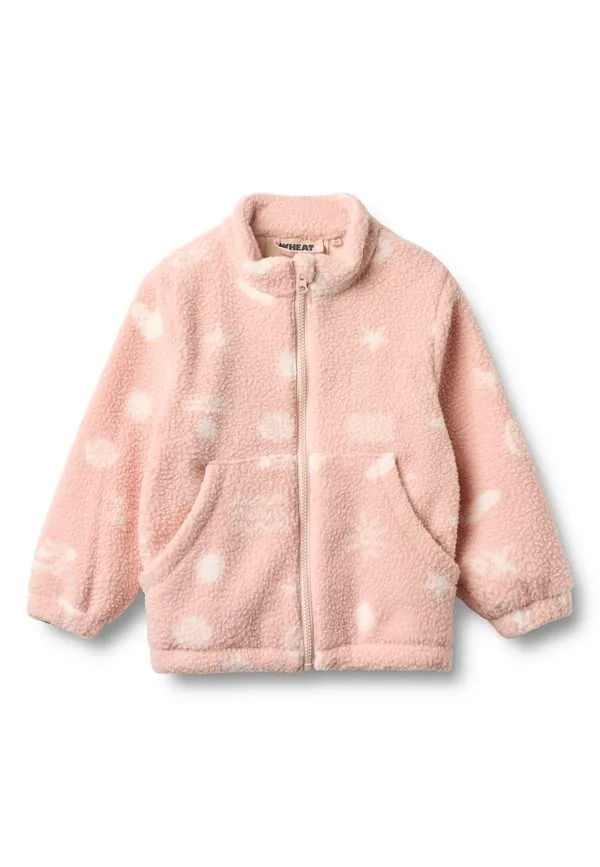 Флисовая куртка хельге Wheat, Cameo Rose Jacquard