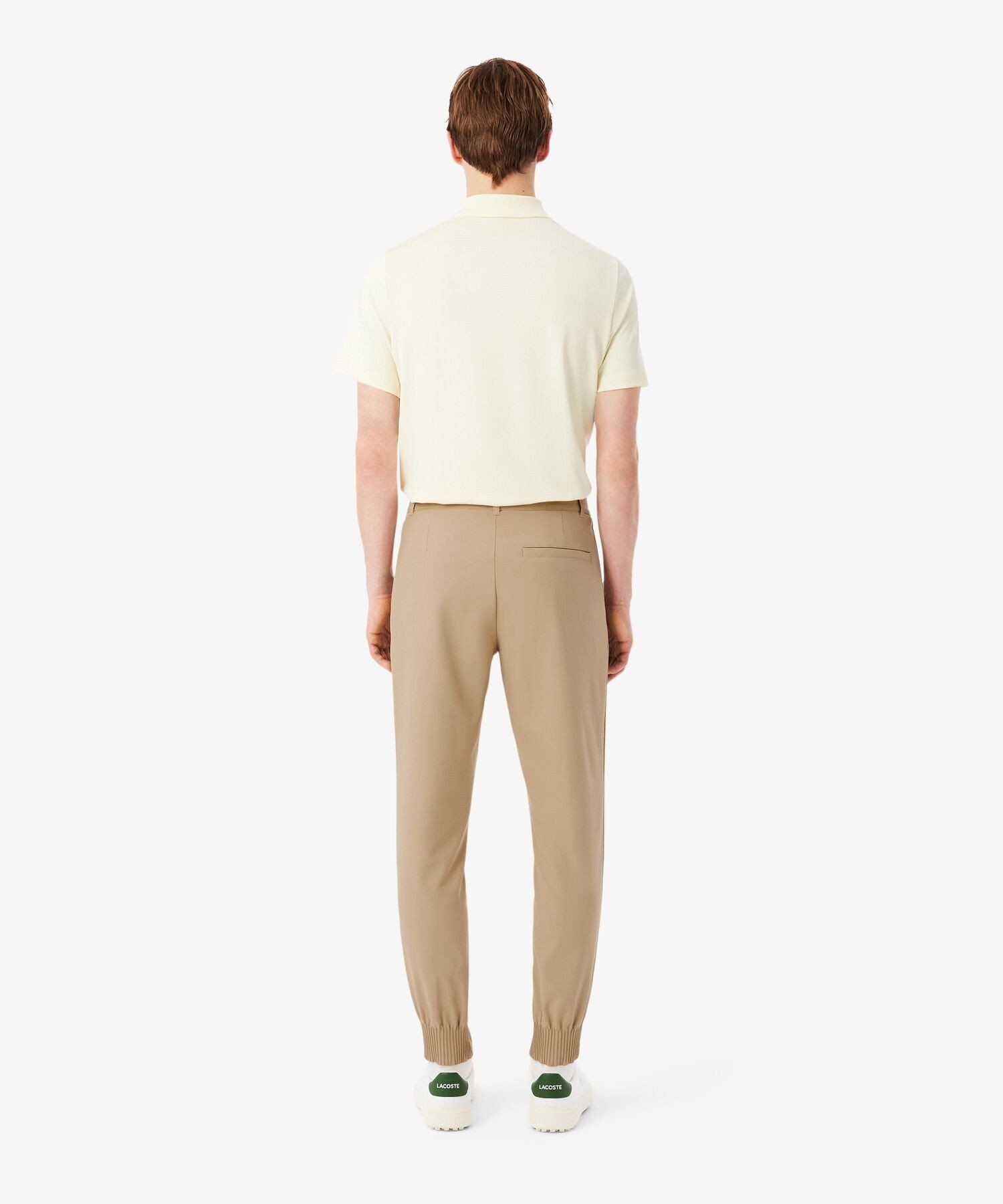 Эластичные брюки для гольфа, не требующие длительного хранения LACOSTE, Beige — фото 3