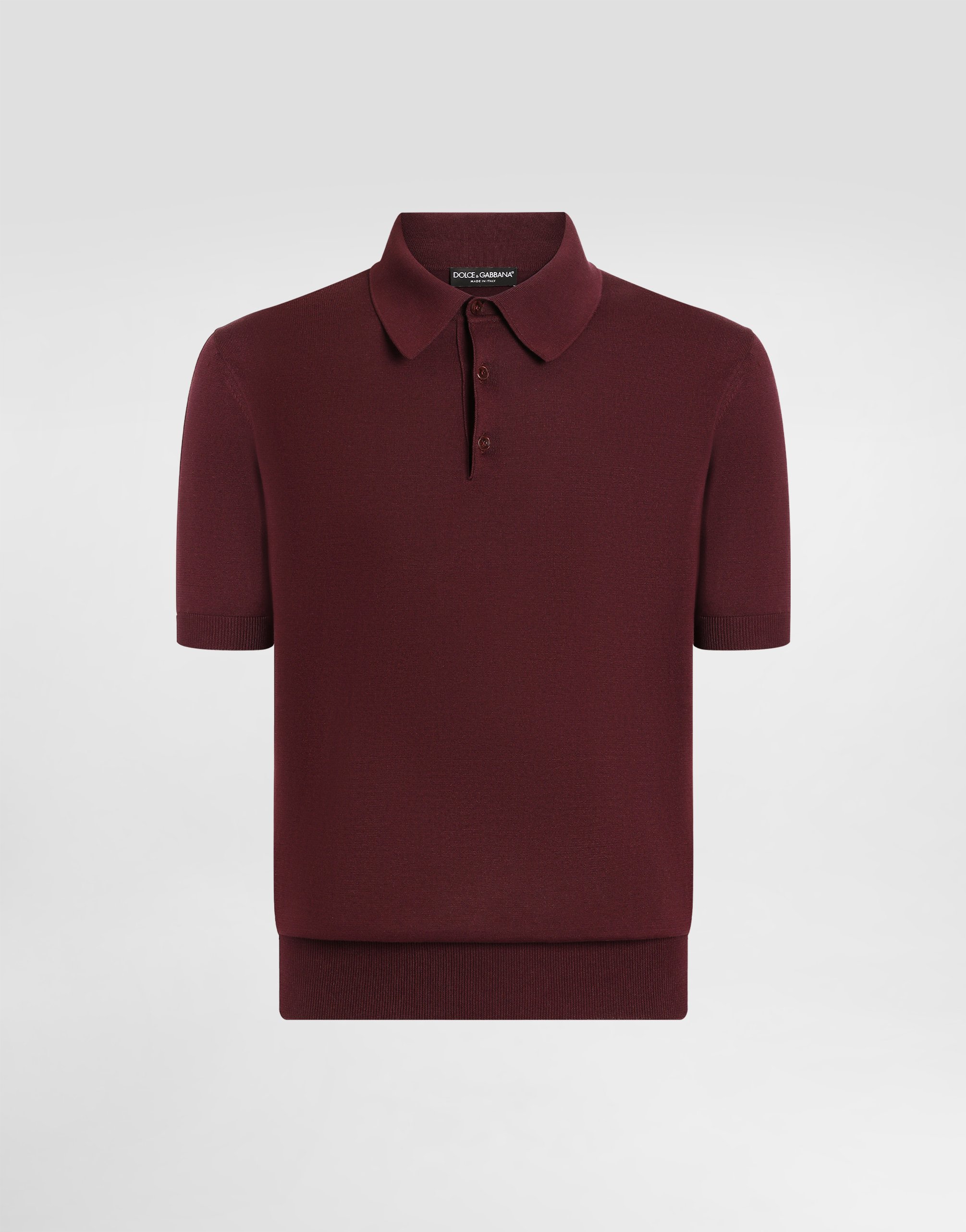 

Хлопковая футболка-поло с короткими рукавами Dolce & Gabbana, мультиколор