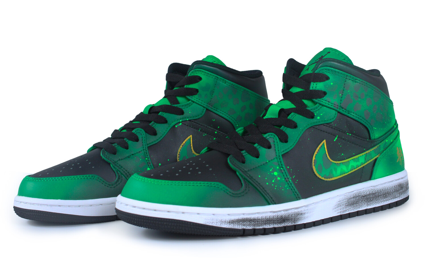 

Jordan Air Jordan 1 винтажные баскетбольные кроссовки мужские, Green, Зеленый, Jordan Air Jordan 1 винтажные баскетбольные кроссовки мужские, Green
