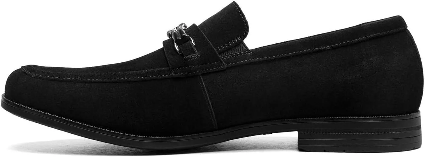 Мужские лоферы Stacy Adams Ravelle Moc Toe Bit Slip on Loafer, черный/черный — фото 4